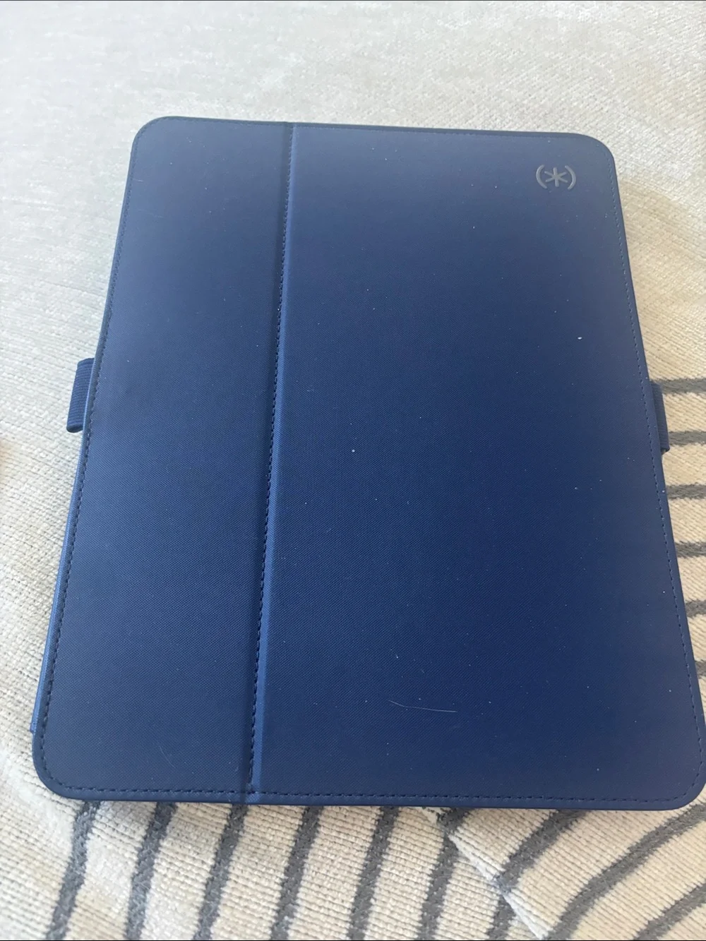 Apple iPad with Blue Cover and screen protector